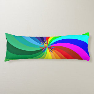 Rainbow Coloured Mandala-46556 Body Cushion