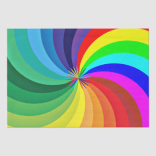 Rainbow Coloured Mandala-46556 Tissue Paper