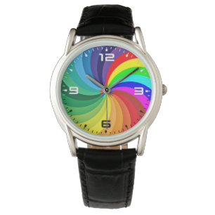 Rainbow Coloured Mandala-46556 Watch