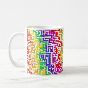 Rainbow Coloured Mug