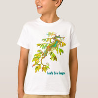 Rainbow Coloured Sea Dragon Kids T-Shirt