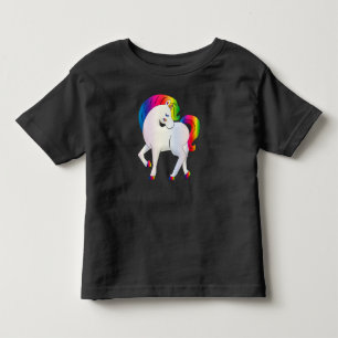 Rainbow Coloured Unicorn Cartoon-46568 Toddler T-Shirt