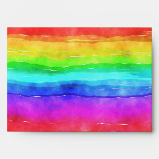 Rainbow Colourful Bright Envelope