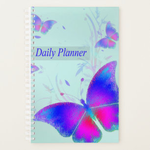 Rainbow Colourful Butterflies Planner