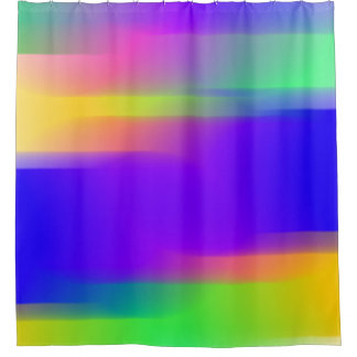 Rainbow Colourful Shower Curtain