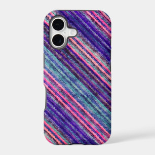 Rainbow Colourful Stripes Grunge Textures