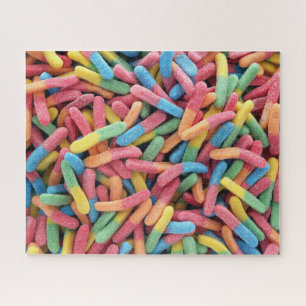 Rainbow Colourful Sweet Candy Fun Sugar Treat Jigsaw Puzzle