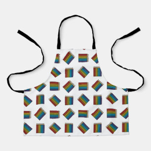 Rainbow Colouring Pencils Apron