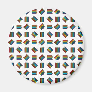 Rainbow Colouring Pencils Magnet