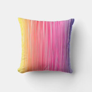 Rainbow colours abstract background. Colourful spe Cushion