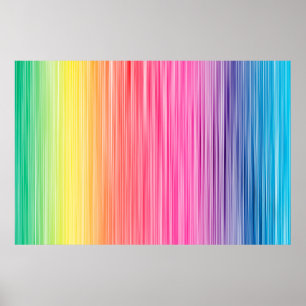 Rainbow colours abstract background. Colourful spe Poster