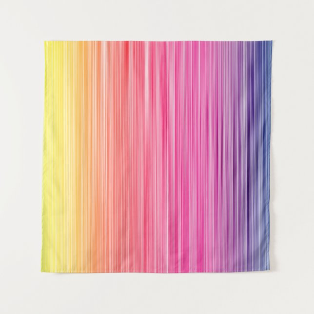 Rainbow colours abstract background. Colourful spe Tapestry (Front)