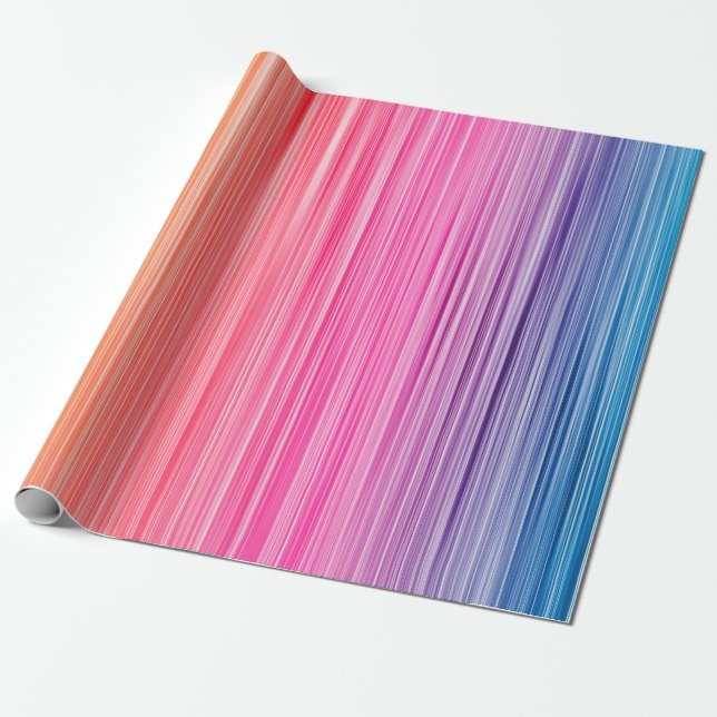 Rainbow colours abstract background. Colourful spe Wrapping Paper (Unrolled)