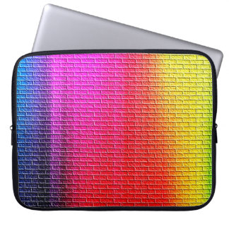 Rainbow colours abstract background. Gradient.abst Laptop Sleeve
