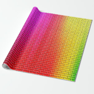 Rainbow colours abstract background. Gradient.abst Wrapping Paper