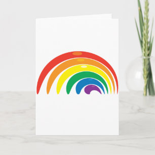 Rainbow Colours Card