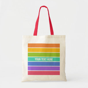 Rainbow Colours custom bags