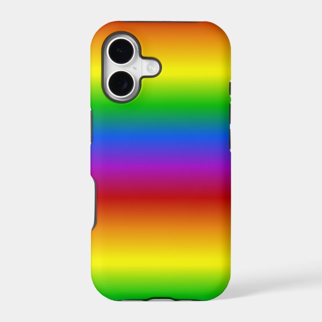 Rainbow Colours custom iPhone case-mate (Back)