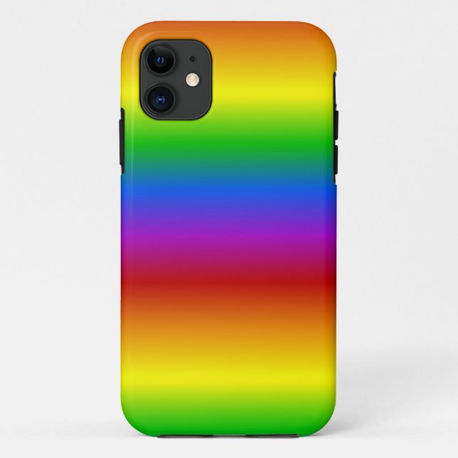 Rainbow Colours custom iPhone case-mate Case (Back)