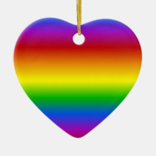 Rainbow Colours custom ornament