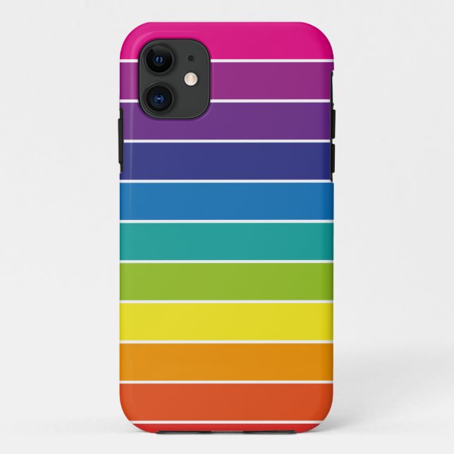 Rainbow Colours Design  Case-Mate iPhone Case (Back)