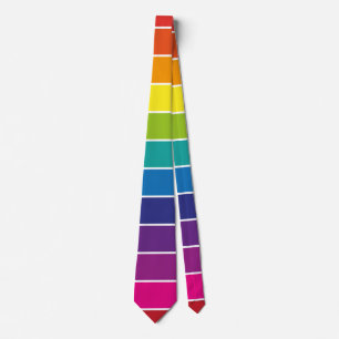 Rainbow Colours Design Tie