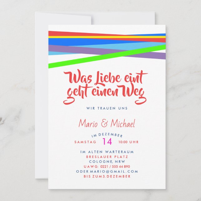 Rainbow colours for lover (Front)