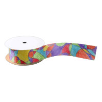 Rainbow Colours Hand Drawn Crayon Doodle Pattern
