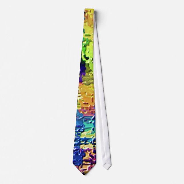 Rainbow Colours - High Energy Therapy V21 Tie (Front)