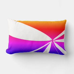 Rainbow Colours Lumbar Cushion