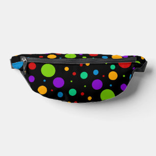 Rainbow Colours PolkaDot Bum Bags