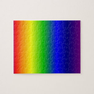 Rainbow Colours Puzzle With Gift Box