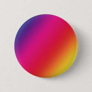 Rainbow Colours Round Button