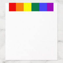 Rainbow Colours Striped Pattern