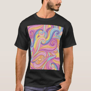 Rainbow Comet: Magical Dreamy Sky. T-Shirt