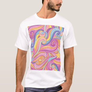 Rainbow Comet: Magical Dreamy Sky. T-Shirt