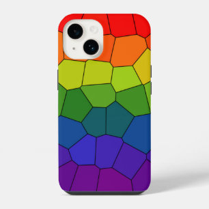 Rainbow COOL Pattern iPhone 14 Case