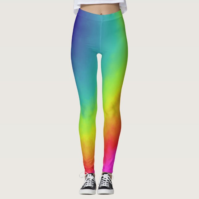 rainbow corner leggings (Front)