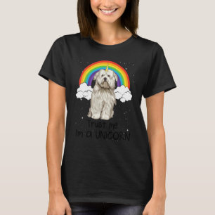 Rainbow Coton De Tulear Trust Me I'm A Unicorn Dog T-Shirt