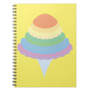 Rainbow Cotton Candy  Notebook