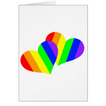Rainbow Couple Hearts