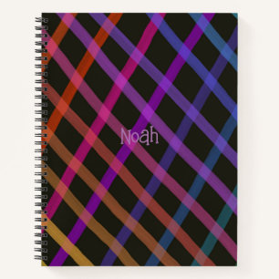 Rainbow CrissCross Notebook