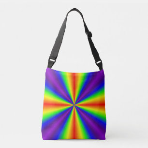 Rainbow Cross Crossbody Bag