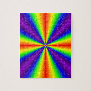 Rainbow Cross Jigsaw Puzzle
