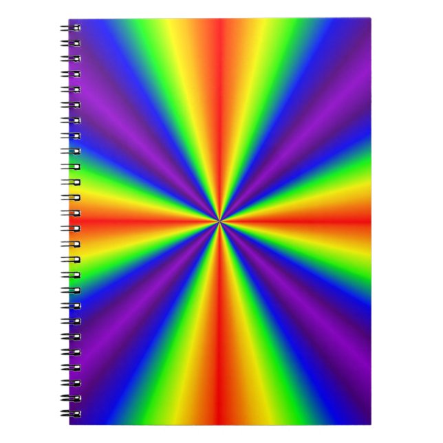 Rainbow Cross Notebook (Front)