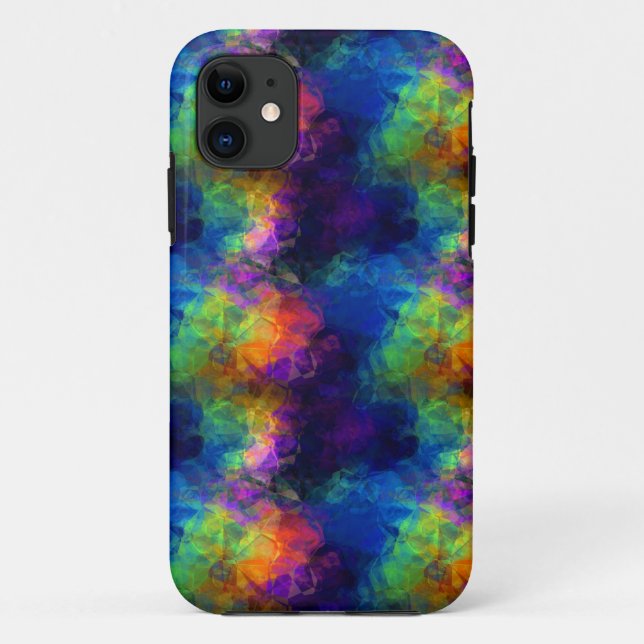 Rainbow Crystals Case-Mate iPhone Case (Back)