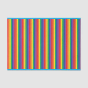 Rainbow Cute Kid's Birthday Party Tissue Paper