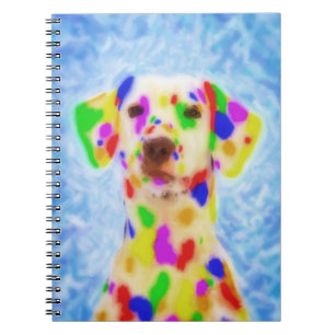 Rainbow Dalmatian Notebook