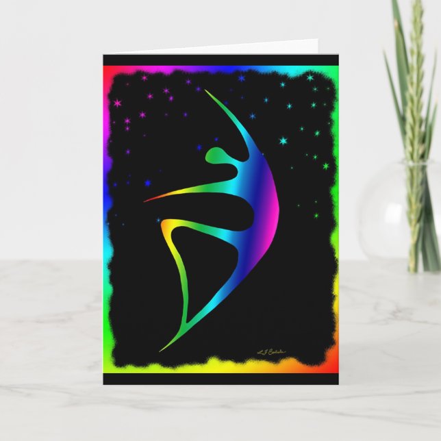 Rainbow Dancer 4 Card (Front)