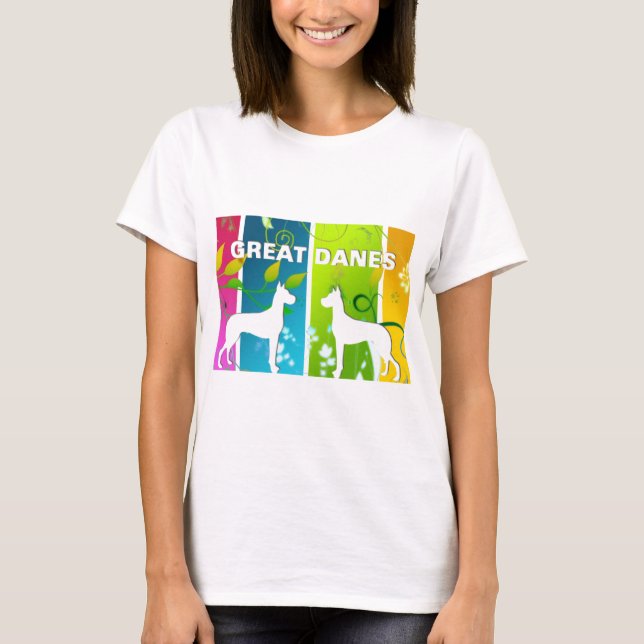 Rainbow Danes T-Shirt (Front)